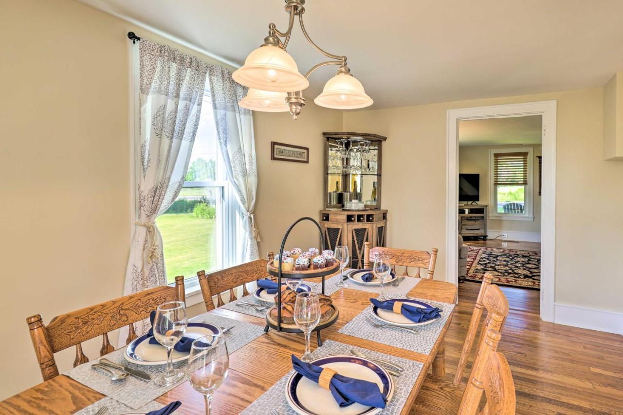 Finger Lakes Farm Retreat Walk To Wineries! Hector Bagian luar foto