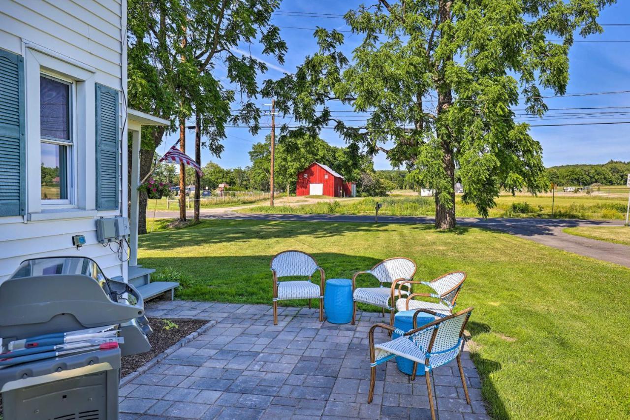 Finger Lakes Farm Retreat Walk To Wineries! Hector Bagian luar foto
