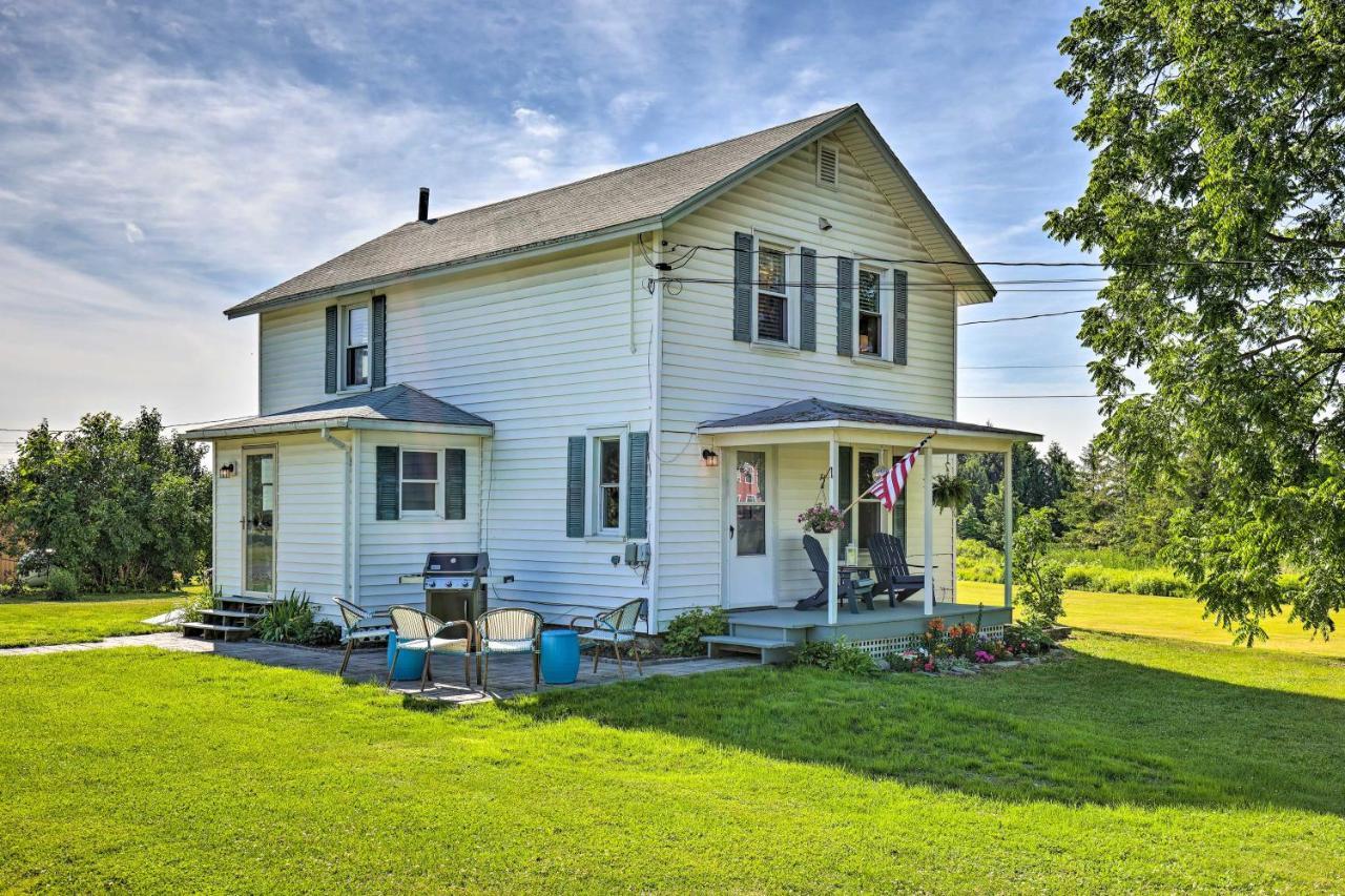 Finger Lakes Farm Retreat Walk To Wineries! Hector Bagian luar foto