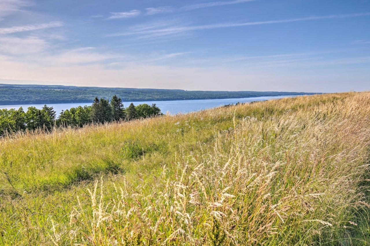 Finger Lakes Farm Retreat Walk To Wineries! Hector Bagian luar foto